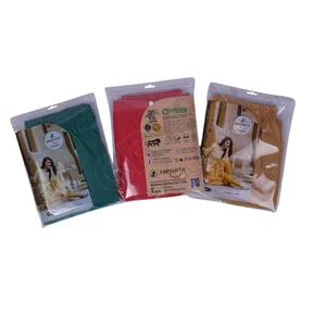 Laminated 2 Ply/3 Ply Garment Pouches for Premium Clothing Packaging Reusable Dust Protection Moisture Resistance Customizable