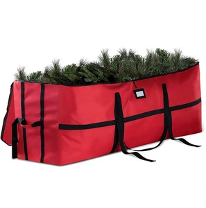 High Quality Large Capacity Christmas Tree Storage Dust Bag Durable and Portable Cloth with Zipper Closure