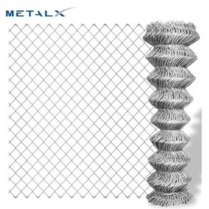 Factory Supply Galvanized Wire Mesh 50x50mm Diamond Chain Link 5 Foot Green Fencing For Sheep