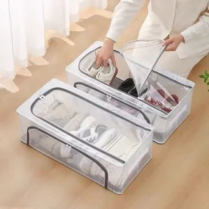Best Sale Steel Frame Closet Organizers Foldable Moisture-Proof Shoe Storage Boxes for Bedroom Living Room Clothes Shoes
