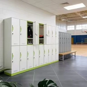 Factory Direct Large Capacity Steel Locker Storage High Quality Cabinet Commercial Wardrobe Gym Hotel Hospital School Assembled