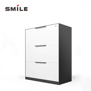 SMILE Bulk Supply Office Cabinet Series Drawer Storage Cabinet, Custom Color Logo