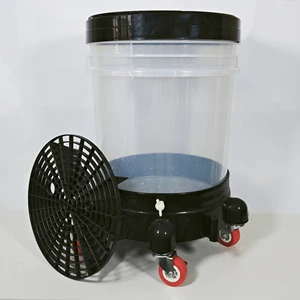 Custom Logo 5 Gallon Car Detailing Bucket Wholesale Clear Plastic Bucket Sealed Lubricating Oil Packaging Barrel