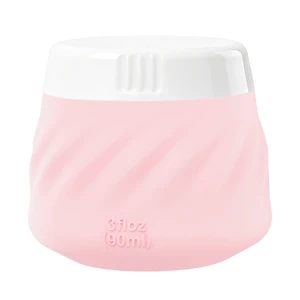 Silicone Travel Toiletry Bottle Container Kit With Screw Lid Cosmetic Face Cream Case Tub Leak-proof Silicone Travel Containers