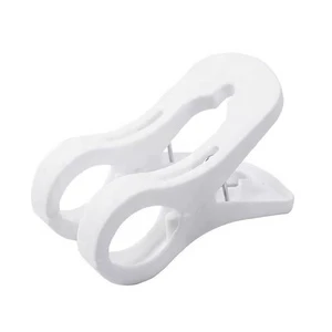 Creative Home Double Clip Large Strong Windproof Clip Plastic Quilt Air Dry Clip Clothes Double