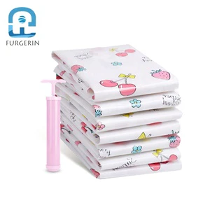 Vacuum Bag Storage for Clothes Zip Lock Bags Wardrobe Organizer Home Storage Reusable Packing Bags Travel Set for Garment