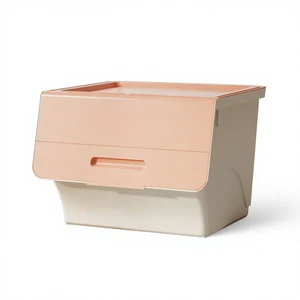 Modern Eco-friendly Plastic PP Storage Box with Use for Shoes and Clothes Multifunctional Home Organization Shoe Box