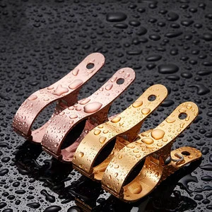 Custom Metal Coat Quilt Drying Peg Aluminum Clothes Hanging Clip Windproof Clip Thickened Bed Sheet Sock Quilt Clip