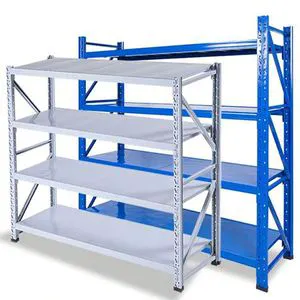 Steel Storage Shelf Multilevel Stillage Storage Rack 5 Layers for Garage Stacking High Capacity Garage Racking System