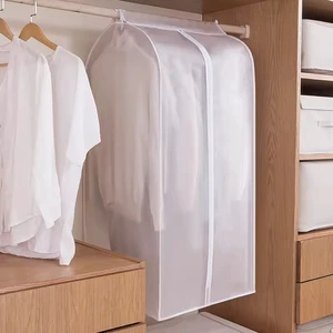 Hot Sale Household PEVA Dustproof Cover Protector Wardrobe Clothes Storage Bag Garment Protector for Coat Suit Protector Bag