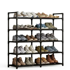 High Quality Modern Bamboo Wooden Shoe Display Racks Organizer Storage For Home