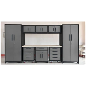 Heavy Duty Metal Workbench Cabinet with Drawers for Garage and Workshop