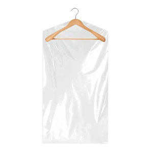 Plastic Garment Covers for Hanging Clothes Dust-Proof Clothes Covers for Dresses Suits Dust Proof Dry Plastic Dry Cleaning Bag