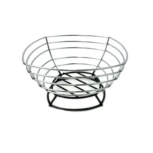 High Quality Kitchen Metal Wire Fruit Basket for Kitchen Storage Basket