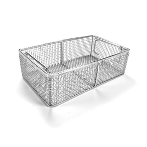 Multi-functional Metal Storage Basket Stainless Steel Wire Basket for Kitchen Drying Basket