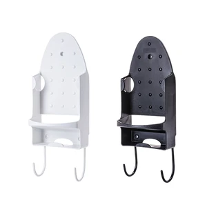 Wall Mounted Iron Storage Rack Heat Resistant Organizer for Kitchen Hotel Bathroom Household Durable