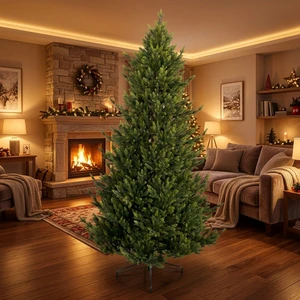 Direct Factory Wholesale Manufacturer Wholesale Modern Full PE Christmas Tree With LED Light