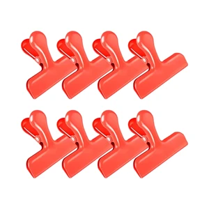 Plating Blue Metal Stainless Steel Spring 78MM Multi-functional Clip Bag Clips for Sealing Great for Kitchen Office Use Coffee