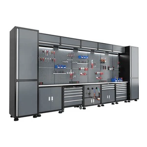 Garage Metal Cabinets Storage Garage Lab Workbench Garage Bench