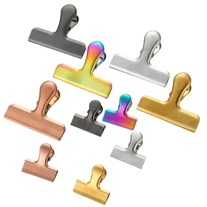 Stainless Steel Customized Discount Offers Food Bag Seal Clips Office Bag Clips Reusable Bag Clip