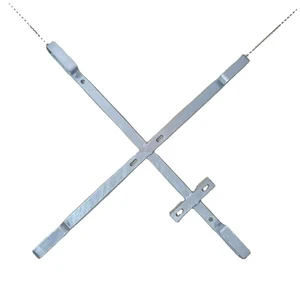 Factory Direct Selling YP YP-l-07 Adjustable Durable Zinc Plated Carbon Steel Welding Cable Storage Bracket ADSS Accessories