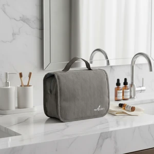 Travelsky PortableLarge Large Capacity Toiletry Bag Simple Multifunctional Cosmetic Bags Organizer Travel Cosmetic Bag Organizer