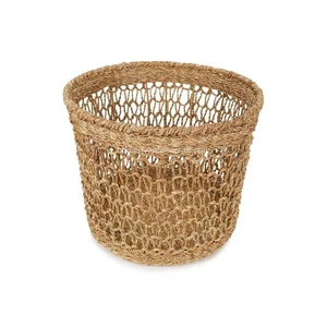 Rattan Woven Storage Basket Container Basket Storage Bin Home Decoration Handicraft Wholesale Handwoven Multifunction Customized