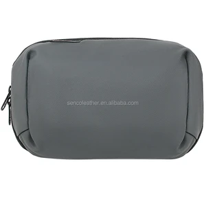 Space-Saving Nylon Toiletry Bag Factory Direct Waterproof Zippered Travel Organizer with Handle