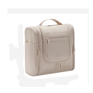 Custom Logo Large Capacity Hanging Toiletry Bag Waterproof Travel Makeup Organizer Cosmetic Case for Women