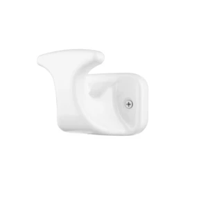 New Arrival and Unique Design Wall Porcelain Bathroom Hook for Clothes Keys