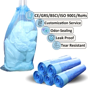 Large EVOH Odor Seal Trash Bags 55 Gallon Extra Strong Waste Bin Liners Leak Proof Garbage Bags Diaper Disposal Sack Pail Bags