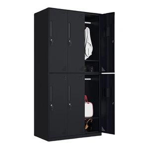 Metal Heavy Duty Lockable Storage Cabinet Modern Design For Home Office Supermarket School Office Dormitory Gym