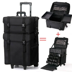 Wholesale Factory Direct Sell Cosmetic Storage Box - Large Capacity Waterproof Makeup Artist Toolbox for Nail Art Tattoo