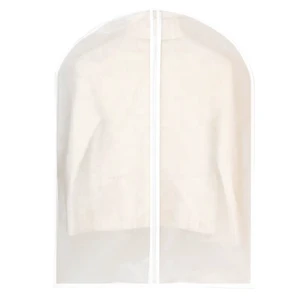 Wholesale Foldable Peva Garment Bag Personalized Customization Travel Dust Cover for Storage Zipper Suit Protector for Clothes