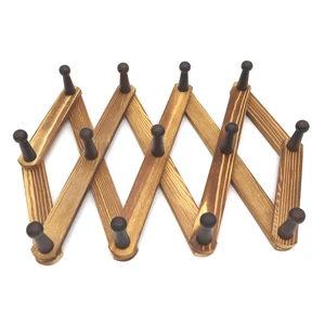 5 Tier Wooden Coat Rack