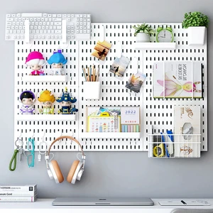 DIY Pegboard Hook Clamp-on Desk Pegboard Standing Desk Accessories Hanging Accessories Pegboard Rack With Hook