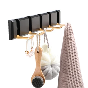 Wall Mounted Foldable Clothes Hook Rack Robe Hook Coat Hook