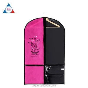 Wholesale Non-Woven Garment Bag Customizable Clothing Storage Solution Reusable Hanging Foldable Dustproof Made in China