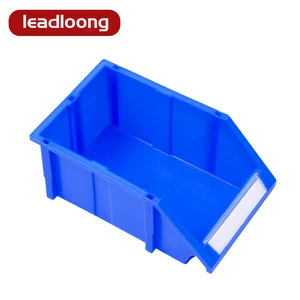 LEADLOONG X3 Blue Color Parts Bin 350*200*150MM 13.78*7.87*5.91inch Storage Rack Shelving Garage Storage Rack Tool Organiser Box