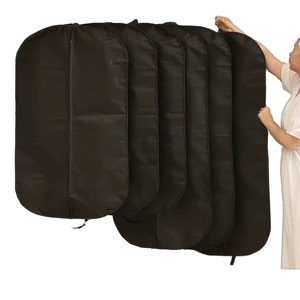 Suit Bag Clothing Storage Zipper For Dress Garment Custom Logo Cover Men Luxury Dance With Rack Zip Lock Wedding Carrier