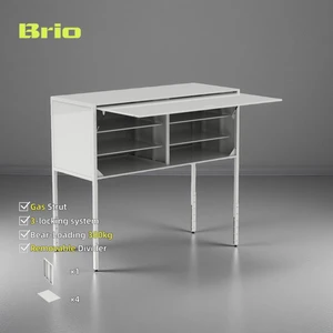 BRIO Flat Packed Strong Load-Bearing Great for Vehicle Front and Garage Tool Storage Locker Cabinet