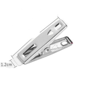 20PCS Clothes Pins Metal Antislip Stainless Steel Windproof Clothes Drying Hanger Clothespins Clothes Clips Sewing Clips