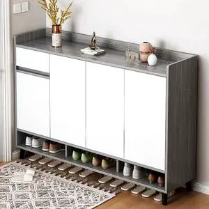 Modern Custom Shoe Cabinet, Large-capacity Storage Device, Environmentally Friendly Materials.