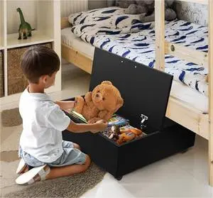 WoodenMultiuse Underneath Bed Storage Under Bed Organizer for Clothes Toys Under Bed Storage with Wheels
