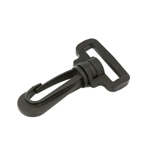Multi-Purpose Swivel Snap Hook, Quick Release Carabiner Clip for Keychain, Backpack, Leash, Luggage Tag & DIY Craft Accessories