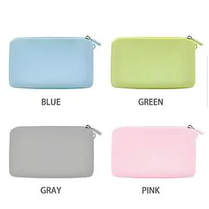ISO Certified Organizer Premium Manufacturer Custom Cosmetic Pouch Silicone Brush Bag Durable Waterproof Makeup Travel Bag