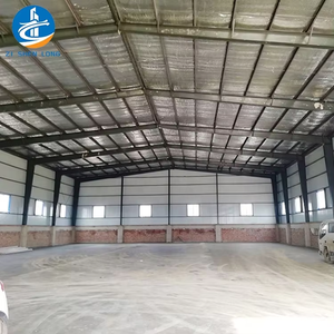 Modern Prefabricated Steel Structure Garage Shed & Warehouse With 50-Year Lifetime CE Certified