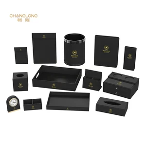 Custom PU Leather Hotel Shoe Basket Storage Box Guest Room Organizer Closet Supplies OEM Supplier Factory Price