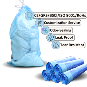 EVOH Trash Bags Odor Control Garbage Bin Liners Leak Resistant Waste Bags Strong Bathroom Sacks Diaper Disposal Sack Pail Bags