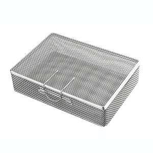 Stainless steel perforated basket industrial stainless steel basket wire basket